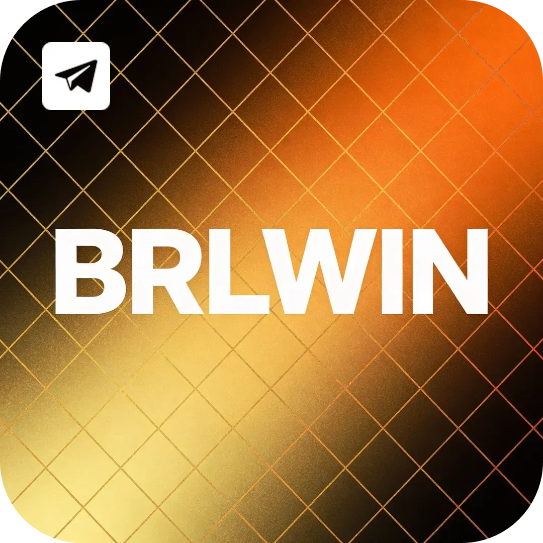 Canal oficial da brlwin no Telegram